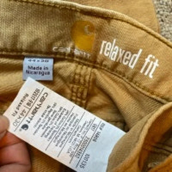 NWT Carhartt Relax fit Rugged flex Stretch Technology Men Active Pants 44x30 - Picture 4 of 11